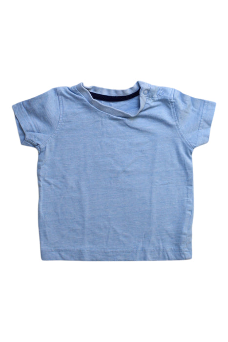 A Blue Short Sleeve T Shirts from Mothercare in size 3-6M for boy. (Front View)