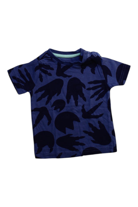 A Navy Short Sleeve T Shirts from Mothercare in size 3-6M for boy. (Front View)