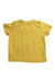 A Yellow Short Sleeve T Shirts from Mothercare in size 3-6M for boy. (Back View)