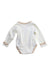 A White Long Sleeve Bodysuits from Natures Purest in size 0-3M for neutral. (Back View)