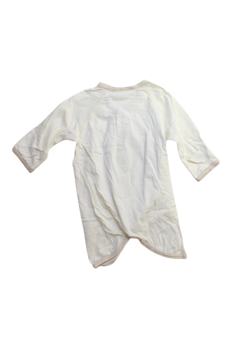 A White Onesies from Primeval in size 6-12M for boy. (Back View)