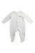 A White Onesies from Natures Purest in size 12-18M for neutral. (Front View)