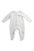 A White Onesies from Natures Purest in size 12-18M for neutral. (Front View)