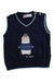 A Navy Sweater Vests from Chicco in size 6-12M for boy. (Front View)