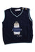 A Navy Sweater Vests from Chicco in size 6-12M for boy. (Front View)