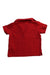 A Red Short Sleeve Polos from Ralph Lauren in size 3-6M for boy. (Back View)