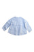 A Blue Long Sleeve Shirts from Nanos in size 6-12M for boy. (Back View)