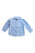 A Blue Long Sleeve Shirts from Chicco in size 6-12M for boy. (Front View)