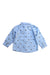 A Blue Long Sleeve Shirts from Chicco in size 6-12M for boy. (Back View)