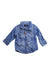 A Blue Long Sleeve Shirts from DSquared2 in size 6-12M for boy. (Front View)