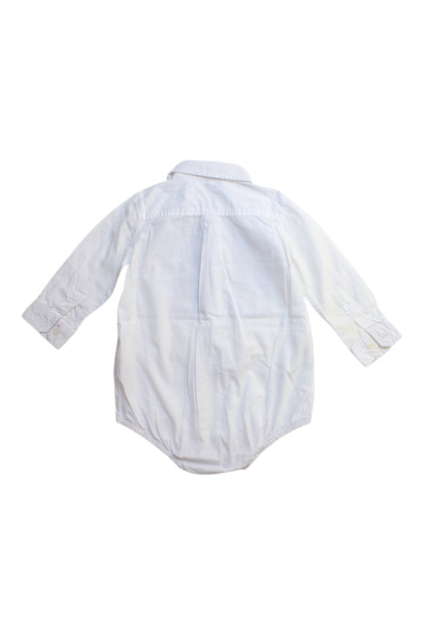 A White Long Sleeve Bodysuits from Dolce & Gabbana in size 6-12M for boy. (Back View)