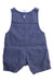 A Blue Overall Shorts from Jacadi in size 0-3M for boy. (Back View)