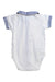 A White Short Sleeve Bodysuits from Dior in size 6-12M for boy. (Back View)