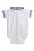 A White Short Sleeve Bodysuits from Dior in size 6-12M for boy. (Back View)
