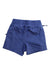 A Blue Shorts from Mothercare in size 3-6M for boy. (Back View)