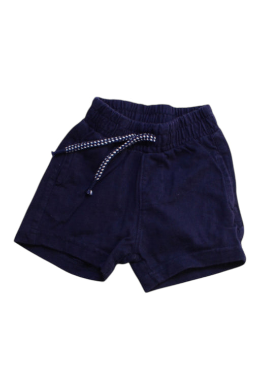 A Navy Shorts from Mothercare in size 3-6M for boy. (Front View)