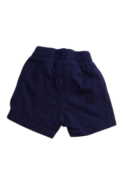 A Navy Shorts from Mothercare in size 3-6M for boy. (Back View)
