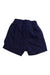 A Navy Shorts from Mothercare in size 3-6M for boy. (Back View)