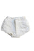 A White Bloomers from Nanos in size 3-6M for boy. (Front View)