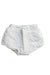 A White Bloomers from Nanos in size 3-6M for boy. (Front View)