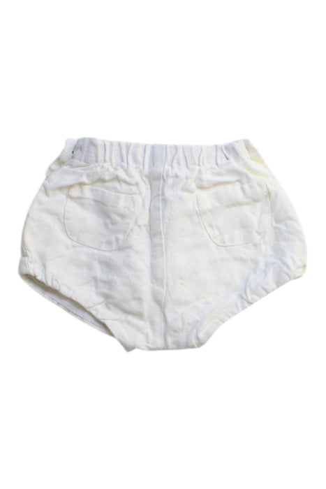 A White Bloomers from Nanos in size 3-6M for boy. (Back View)