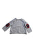 A Grey Long Sleeve Tops from Nanos in size 6-12M for boy. (Back View)