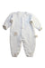 A White Onesies from Natures Purest in size 6-12M for neutral. (Front View)