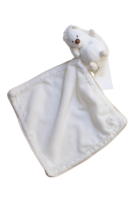 A White Blankets from Tartine et Chocolat in size Newborn for neutral. (Front View)