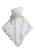 A White Blankets from Tartine et Chocolat in size Newborn for neutral. (Back View)