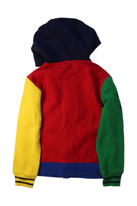A Multicolour Zippered Sweatshirts from Polo Ralph Lauren in size 6T for boy. (Back View)