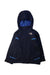 A Navy Rain Jackets from The North Face in size 5T for boy. (Front View)