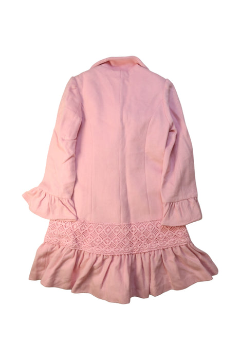 A Pink Coats from Nicholas & Bears in size 8Y for girl. (Back View)