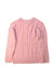 A Pink Knit Sweaters from Janie & Jack in size 4T for girl. (Back View)