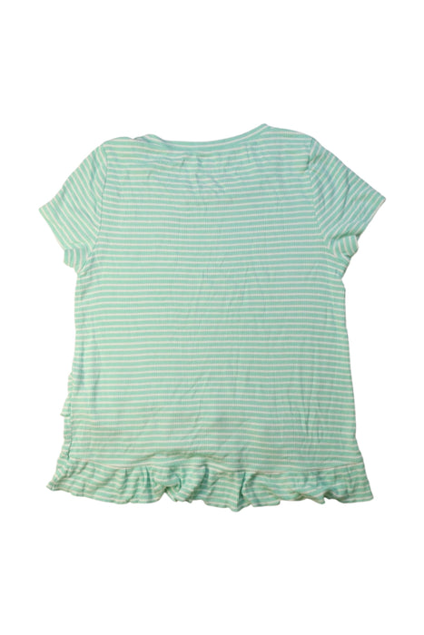 A Green Short Sleeve Tops from Abercrombie & Fitch in size 9Y for girl. (Back View)