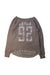 A Grey Long Sleeve Tops from Abercrombie & Fitch in size 11Y for girl. (Front View)