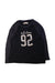 A Navy Long Sleeve T Shirts from Abercrombie & Fitch in size 12Y for girl. (Front View)
