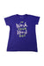 A Purple Short Sleeve T Shirts from Under Armour in size 14Y for girl. (Front View)