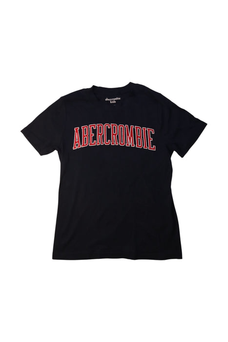 A Black Short Sleeve T Shirts from Abercrombie & Fitch in size 9Y for neutral. (Front View)