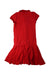 A Red Short Sleeve Dresses from Polo Ralph Lauren in size 12Y for girl. (Back View)