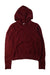 A Burgundy Hooded Sweatshirts from Abercrombie & Fitch in size 11Y for girl. (Front View)