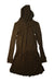 A Brown Long Sleeve Dresses from Polo Ralph Lauren in size 8Y for girl. (Back View)