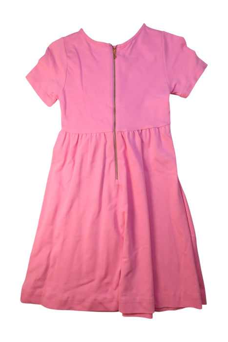 A Pink Short Sleeve Dresses from Kate Spade in size 14Y for girl. (Back View)