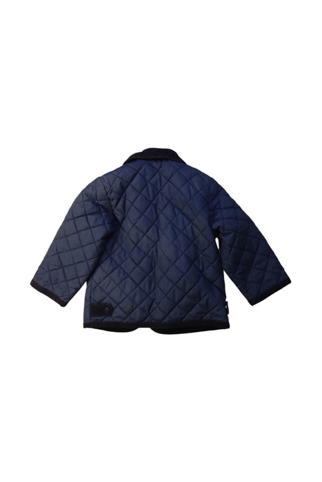 A Navy Puffer/Quilted Coats & Outerwear from Familiar in size 18-24M for boy. (Back View)