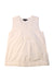 A White Sleeveless Tops from Tommy Hilfiger in size 12Y for girl. (Front View)