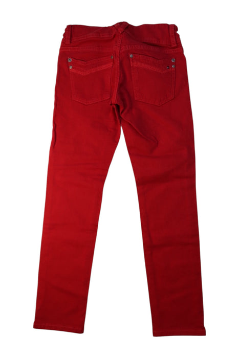 A Red Jeans from Tommy Hilfiger in size 8Y for neutral. (Back View)