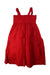 A Red Sleeveless Dresses from Nicholas & Bears in size 8Y for girl. (Back View)