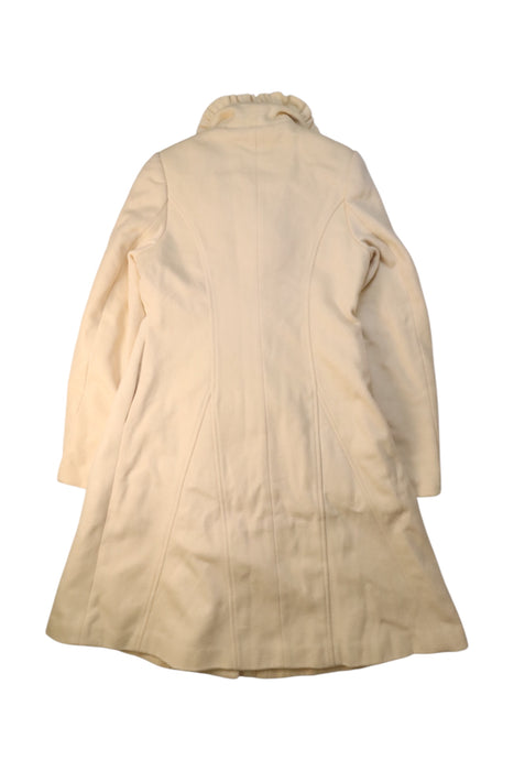 A Ivory Coats from Nicholas & Bears in size 12Y for girl. (Back View)