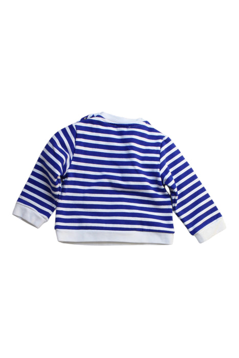 A Blue Long Sleeve Tops from Jacadi in size 12-18M for boy. (Back View)