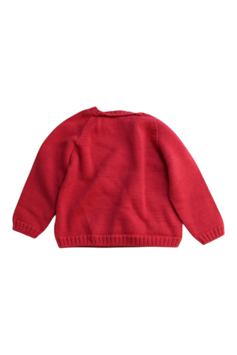 A Red Knit Sweaters from Fina Ejerique in size 12-18M for boy. (Back View)