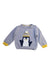 A Grey Knit Sweaters from Chicco in size 6-12M for boy. (Front View)